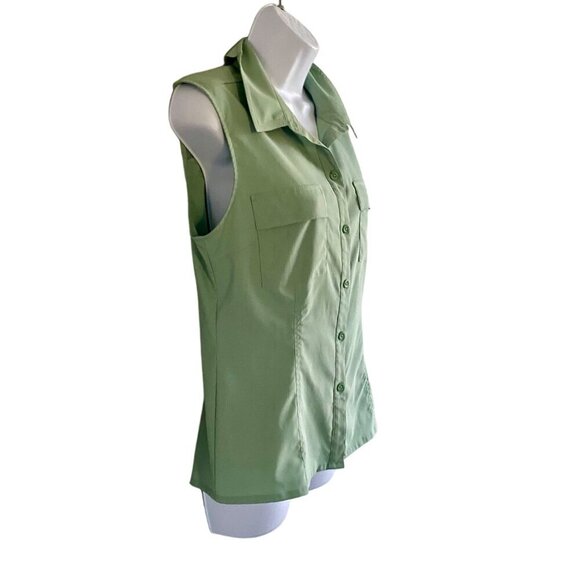 Reel Legends Mariner Sleeveless Top Moisture Wicking UPF Women's Size Small NEW - Picture 3 of 6